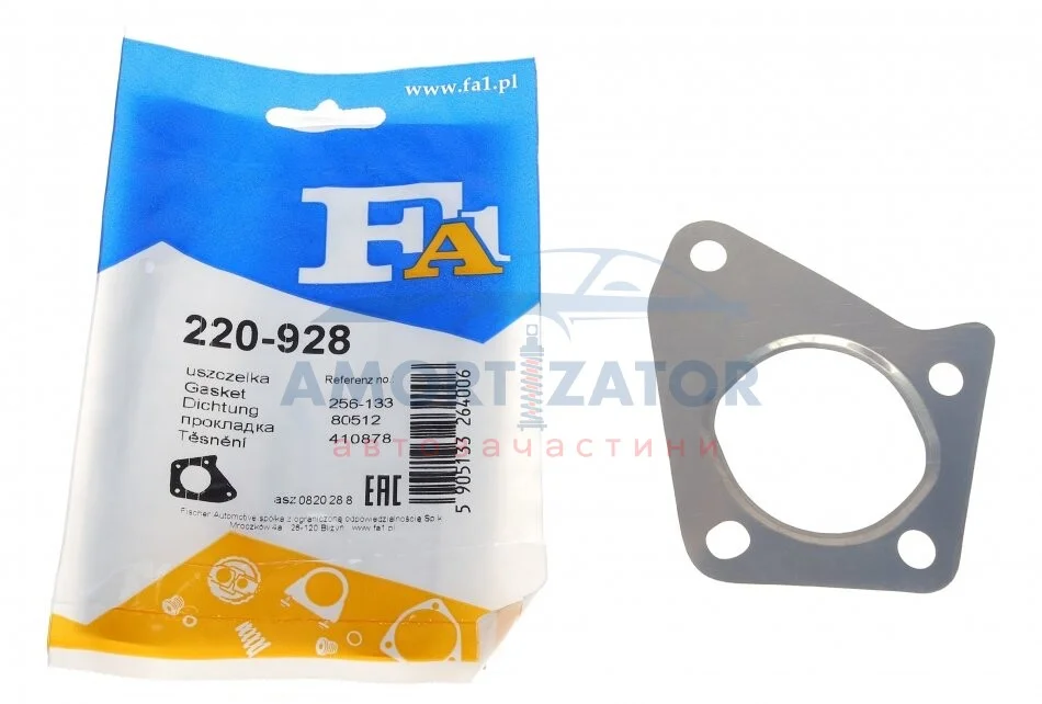 Прокладка труби вихлопної FA1 220-928 Fischer Automotive One (FA1) 220928 (фото 1)
