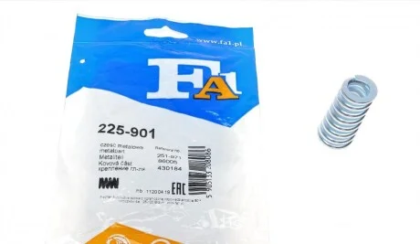 Пружина Fischer Automotive One (FA1) 225901