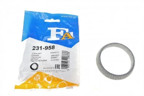 Прокладка труби вихлопної FA1 231-958 Fischer Automotive One (FA1) 231958