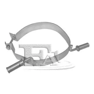 Хомут-затискач металевий Fischer Automotive One (FA1) 234951
