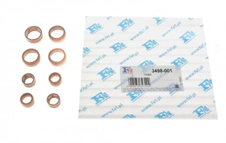 Прокладка компресора кондиціонера FA1 3498-001 Fischer Automotive One (FA1) 3498001