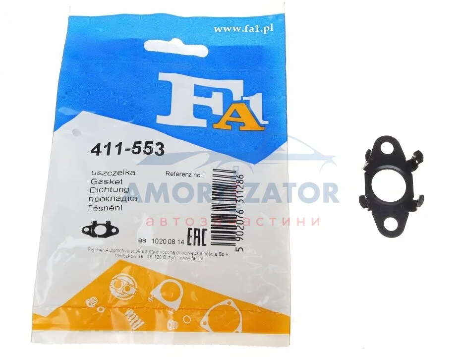 Прокладка турбіни FA1 411-553 Fischer Automotive One (FA1) 411553 (фото 1)