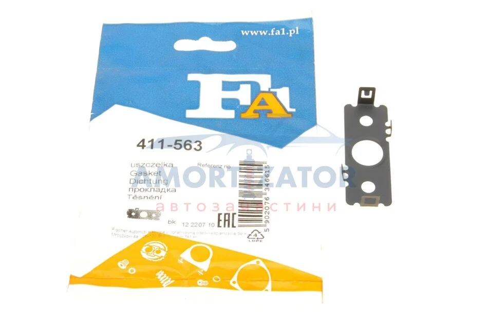 Прокладка турбіни FA1 411-563 Fischer Automotive One (FA1) 411563 (фото 1)