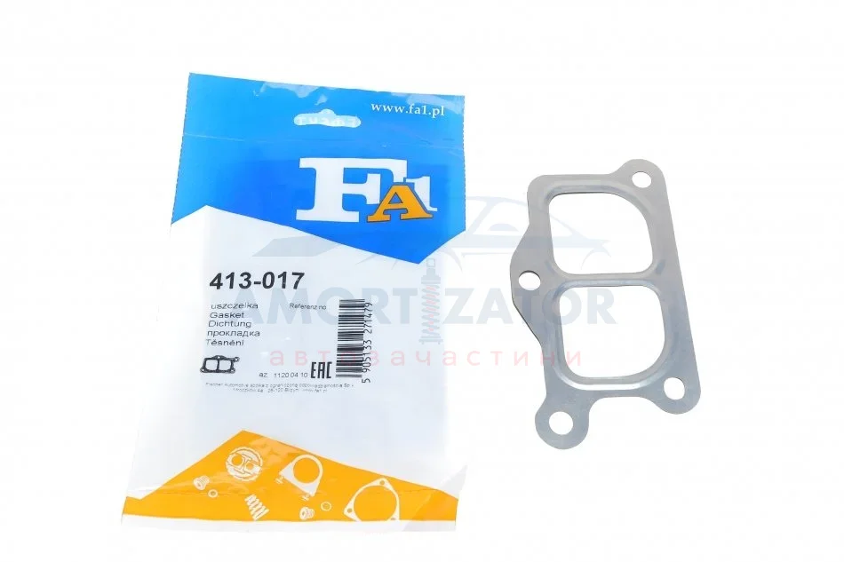 Прокладка колектора випускного FA1 413-017 Fischer Automotive One (FA1) 413017 (фото 1)
