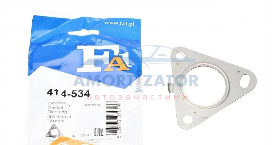 Прокладка двигуна металева Fischer Automotive One (FA1) 414534 (фото 1)