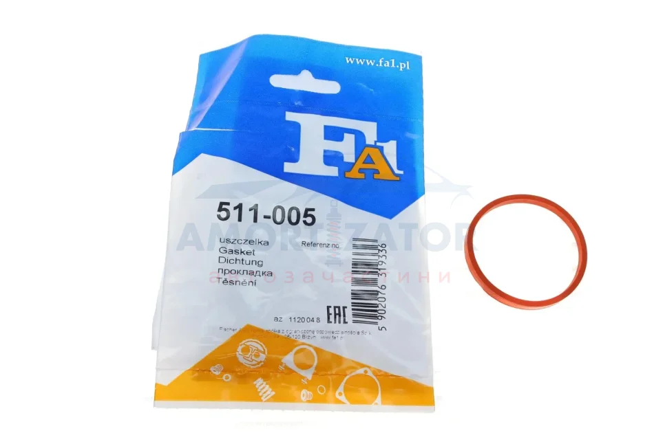 Ущільнення, впускний колектор Fischer Automotive One (FA1) 511005 (фото 1)