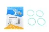 Комплект прокладок впускного коллектора 4шт VAG 1.4 16V/1.6 16V (вир-во Fischer) Fischer Automotive One (FA1) 511055.4 (фото 1)