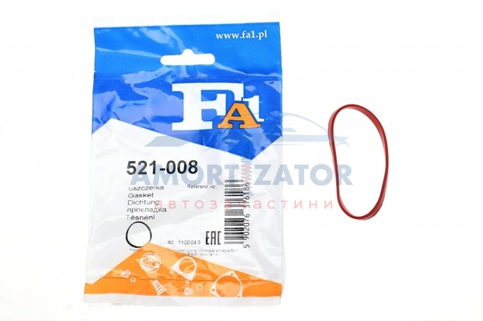 Прокладка колектора впускного Fischer Automotive One (FA1) 521008 (фото 1)