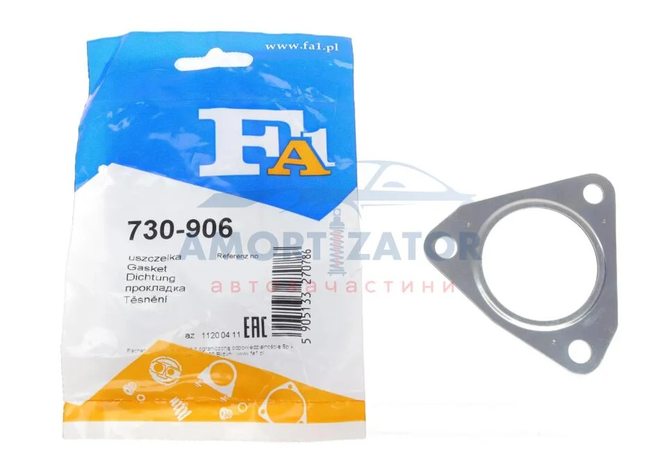 Прокладка труби вихлопної FA1 730-906 Fischer Automotive One (FA1) 730906 (фото 1)