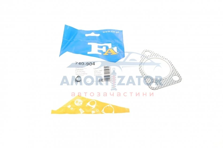 Прокладка труби вихлопної FA1 740-904 Fischer Automotive One (FA1) 740904 (фото 1)