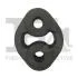FISCHER кріплення глушника HYUNDAI Sonata 91-93,Lantra 91-95,H100 93-00MAZDA 323-98,MPV 99-,Xedos 95-,E2000 99- (мат. EPDM) Fischer Automotive One (FA1) 743703 (фото 1)