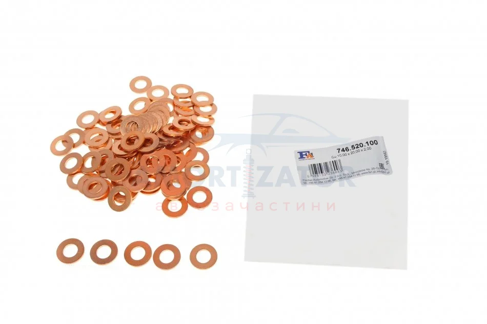 Ущільнювач пробки піддона FA1 Fischer Automotive One (FA1) 746.520.100 (фото 1)