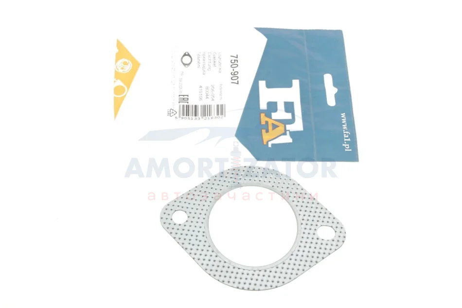 Прокладка труби вихлопної FA1 750-907 Fischer Automotive One (FA1) 750907 (фото 1)