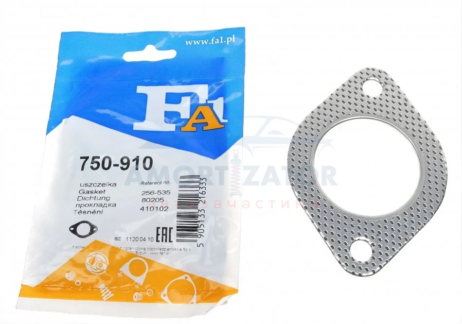 Прокладка труби вихлопної FA1 750-910 Fischer Automotive One (FA1) 750910 (фото 1)