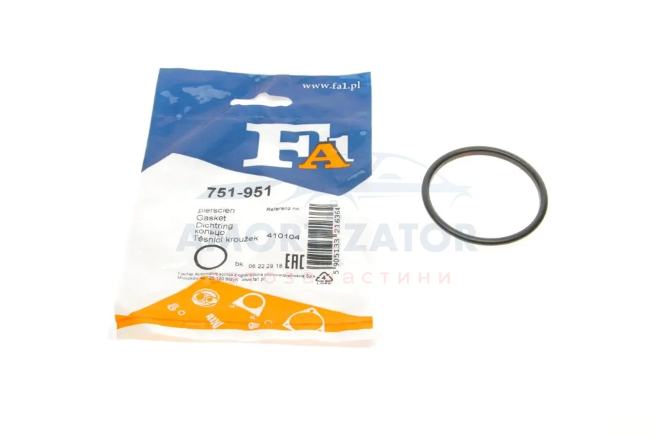 Прокладка труби вихлопної FA1 751-951 Fischer Automotive One (FA1) 751951 (фото 1)