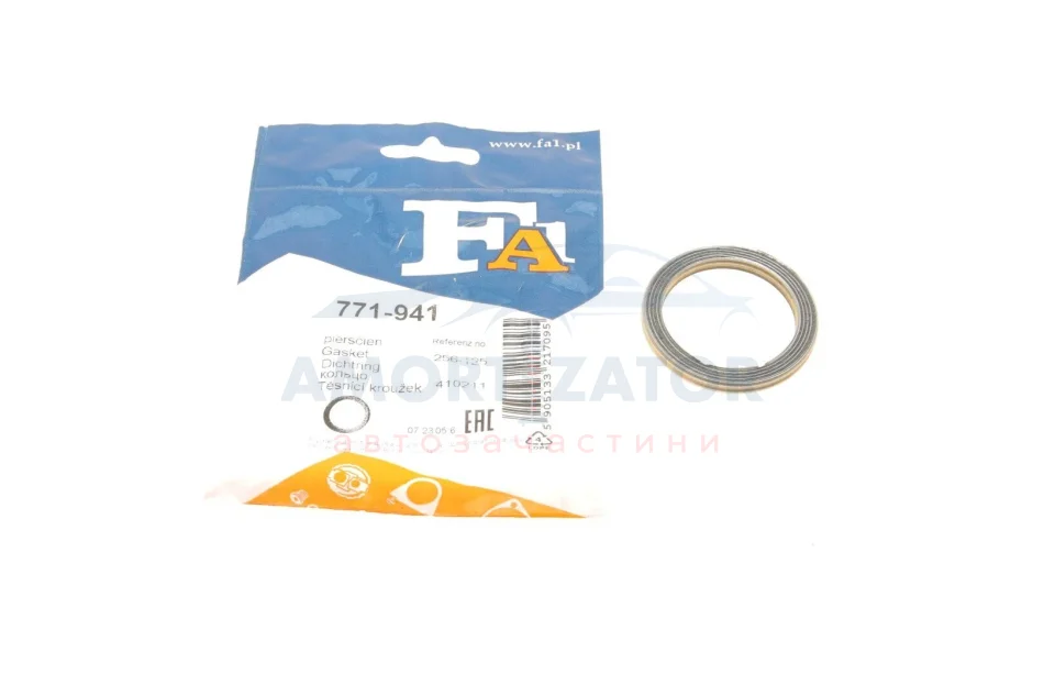 Прокладка труби вихлопної FA1 771-941 Fischer Automotive One (FA1) 771941 (фото 1)