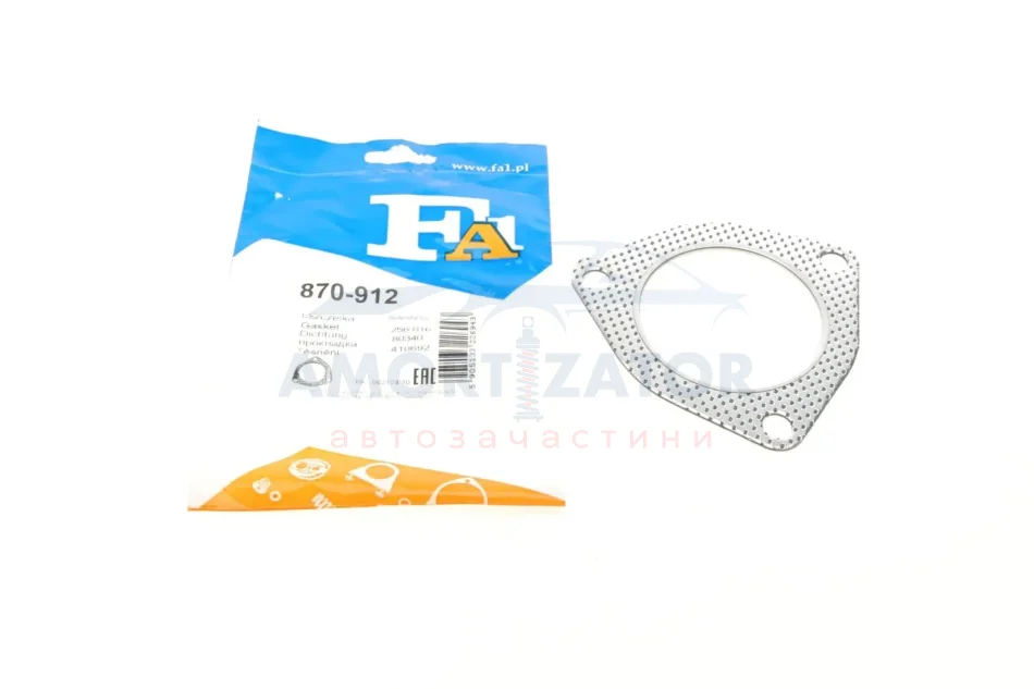 Прокладка труби вихлопної FA1 870-912 Fischer Automotive One (FA1) 870912 (фото 1)