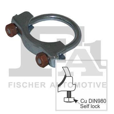 FISCHER FORD Хомут M10 41 мм Fischer Automotive One (FA1) 921940 (фото 1)