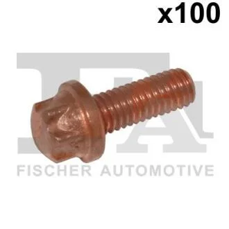 Болт з головкою системи TORX з чорного металу Fischer Automotive One (FA1) 982T06716.100