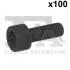 Болт з головкою системи TORX з чорного металу Fischer Automotive One (FA1) 982T08222.100 (фото 1)