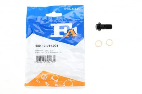 Пустотілий гвинт, компресор Fischer Automotive One (FA1) 98910011.021