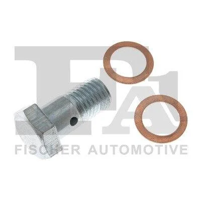 FISCHER OPEL Пустотілий гвинт компресора + шайба ASTRA H (A04) 1.9 CDTI 04-, SIGNUM (Z03) 1.9 CDTI 04-, VECTRA C (Z02) 1.9 CDTI 04-, CADILLAC, SAAB Fischer Automotive One (FA1) 98912004.021 (фото 1)
