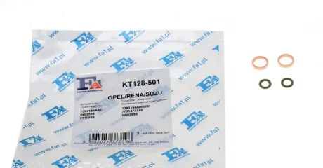 Прокладка трубки подачі оливи FA1 KT128-501 Fischer Automotive One (FA1) KT128501