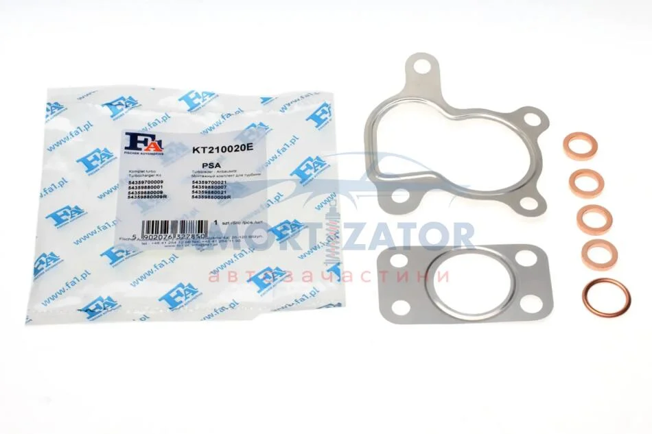 Комплект прокладок турбіни FA1 Fischer Automotive One (FA1) KT210020E (фото 1)