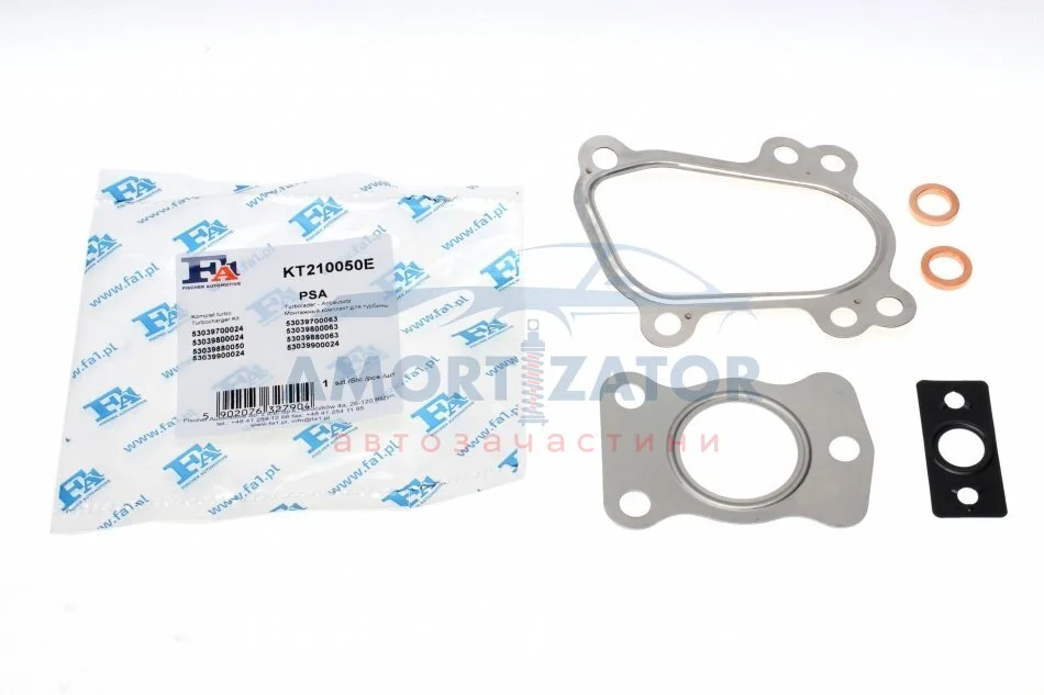 К-кт прокладок турбіни Fischer Automotive One (FA1) KT210050E (фото 1)