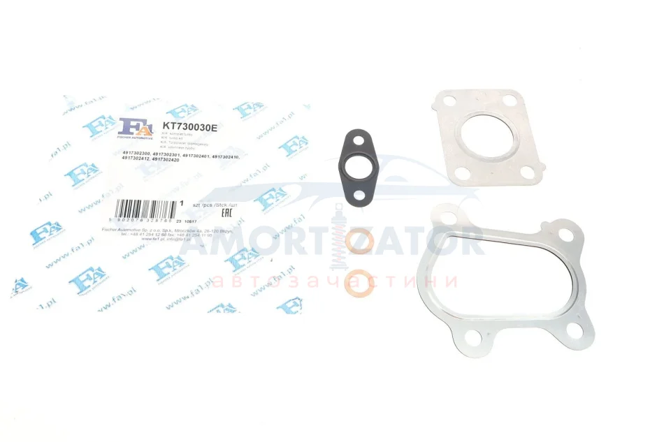 Комплект прокладок турбіни Fischer Automotive One (FA1) KT730030E (фото 1)