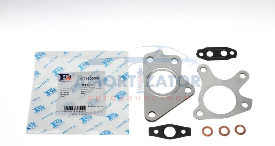 Комплект для монтажу, компресор Fischer Automotive One (FA1) KT780005E (фото 1)