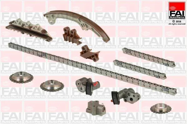 Комплект ланцюгів привода Fischer Automotive One (FA1) TCK252 (фото 1)
