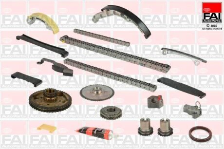 Комплект ланцюгів привода Fischer Automotive One (FA1) TCK41CRD