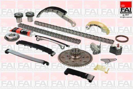 Комплект ланцюгів привода Fischer Automotive One (FA1) TCK42CRD-06