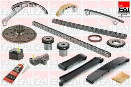 Комплект ланцюгів привода Fischer Automotive One (FA1) TCK42CRD