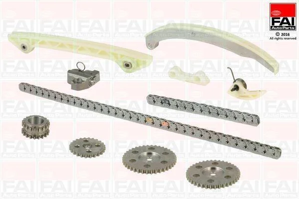 Комплект ланцюгів привода Fischer Automotive One (FA1) TCK85 (фото 1)