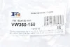 Гофра глушника FA1 VW360-150 Fischer Automotive One (FA1) VW360150 (фото 2)