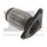 FISCHER I.L. Эластичная гофра 50x120 мм z Flanschem 51.3 x 120.0 мм Fischer Automotive One (FA1) VW450120 (фото 1)