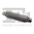 FISCHER I.L. Эластичная гофра 50x390 мм 51.3 x 250.0 x 390.0 мм труба 2x 70 мм Fischer Automotive One (FA1) VW450390 (фото 1)