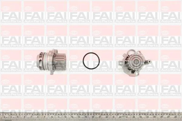 Водяний насос Fischer Automotive One (FA1) WP6129 (фото 1)
