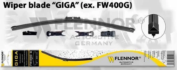 Щітка склоочисника (450 аеро) FLENNOR FW450G (фото 1)