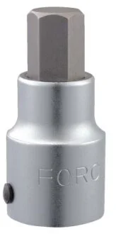 Головка з бітою HEX 19мм 3/4" FORCE 36408019