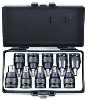 Набір головок TORX 1/2" 10 од FORCE 4108