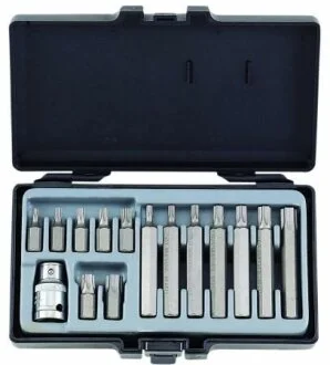 Набір біт TORX 1/2" 15 пр FORCE 4156
