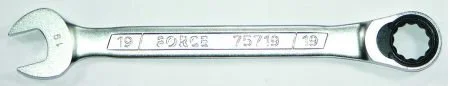 Ключ з тріщоткою 19мм реверс FORCE 75719R