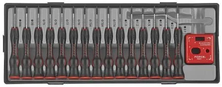 Викрутки ювелірні 17 пр FORCE T2173A