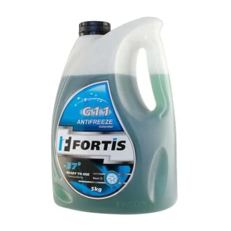 Антифриз готовий до використання Fortis G11 Blue -37° (синій) 5кг TNK 0028955