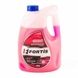 Антифриз готовий до використання Fortis G12 Red -37° (червоний) 5кг TNK 0028956