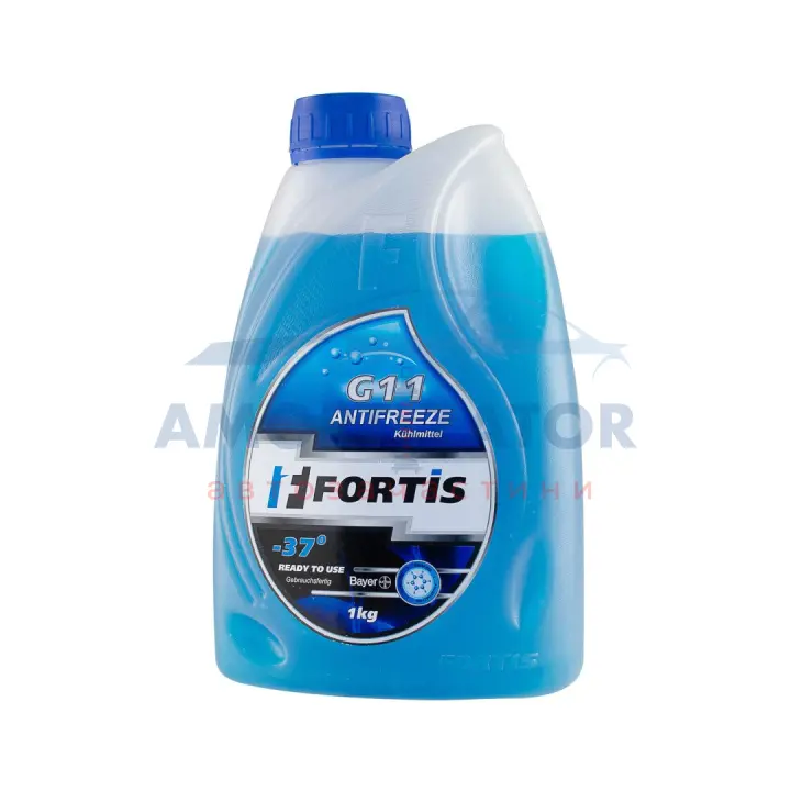 Антифриз готовий до використання Fortis G11 Blue -37° (синій) 1кг x 15 TNK 0038961 (фото 1)