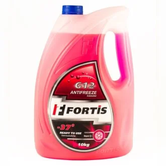 Антифриз готовий до використання Fortis G12 Red -37° (червоний) 10кг TNK 0087809